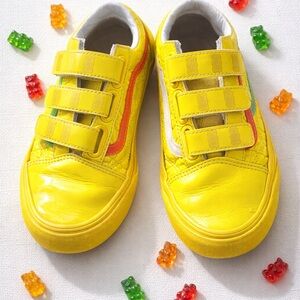 Vans x Haribo Gummy Bear Yellow Sneakers Size 5 Limited Edition Collab